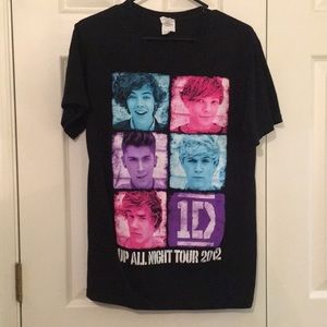 One Direction Up All Night Tour T-shirt Small